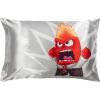 imageJay Franco Disney Pixar Inside Out Anxiety Satin Pillowcase  Standard Size 20x30 Inch Silky Soft Dark Purple Premium Pillow CoverGrey  Anger