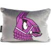 imageJay Franco Fortnite Camo Grey Decorative Pillow  Super Soft Throw Plush Pillow  Measures 12 x 8 Inches Official Fortnite Product