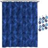 imageJay Franco Fortnite Emote Camo Shower Curtain ampamp 12Piece Hook Set ampamp Easy Use  Bath Official Fortnite Product