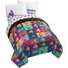 imageJay Franco Fortnite Llama Warhol 4 Piece Twin Bed Set  Includes Reversible Comforter ampamp Sheet Set Bedding  Super Soft Fade Resistant Microfiber Official Fortnite Product
