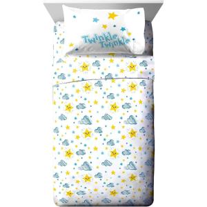 imageJay Franco CoComelon Little Star Twin Size Sheet Set  3 Piece Set Super Soft and Cozy Kids Bedding  Fade Resistant Microfiber Sheets Official CoComelon Product