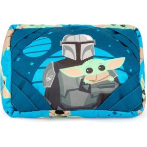 imageJay Franco Disney Frozen Spirit of Adventure Large Tablet Pillow  Soft Holder Rest Support Pillow Features Elsa Anna ampamp Olaf Official Disney ProductBlue  Mandalorian