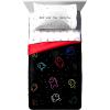 imageJay Franco Among Us Sounds Suspicious 5 Piece Twin Size Bed Set  Includes Comforter ampamp Sheet Set  Super Soft Fade Resistant Microfiber Official Among Us Product