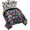 imageJay Franco Avengers Team and Blue Circle 10 Piece Full Bed Set Bundle