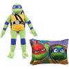 imageJay Franco Leonardo Ninja Turtle Plush and Pillowcase Bundle