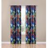 imageJay Franco Marvel Avengers Blue Circle 84quot Inch Drape  Beautiful Room Dcor ampamp Easy Set Up Bedding Features Captain America Iron Man ampamp Thor  Curtains Include 2 Tiebacks 4 Piece Set