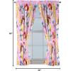 imageJay Franco Marvel Avengers Team 63quot inch Drapes 4 Piece Set  Beautiful Room Dcor ampamp Easy Set up  Window Curtains Include 2 Panels ampamp 2 Tiebacks Official Marvel ProductPink  Princess