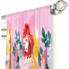 imageJay Franco Marvel Avengers Team 63quot inch Drapes 4 Piece Set  Beautiful Room Dcor ampamp Easy Set up  Window Curtains Include 2 Panels ampamp 2 Tiebacks Official Marvel ProductPink  Princess