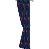 imageJay Franco Marvel Avengers Team 63quot inch Drapes 4 Piece Set  Beautiful Room Dcor ampamp Easy Set up  Window Curtains Include 2 Panels ampamp 2 Tiebacks Official Marvel ProductBlue  Spiderman
