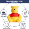 imageJay Franco Weighted Disney Winnie The Pooh Fuzzy Plush Pillow Buddy  25 lbs Super Soft Stuffed Pillow  14 inches