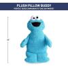 imageJay Franco Weighted Sesame Street Cookie Monster Fuzzy Plush Pillow Buddy  25 lbs Super Soft Stuffed Pillow  20 inches