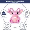 imageWeighted Disney Lilo and Stitch Angel Fuzzy Plush Pillow Buddy  25 lbs Super Soft Stuffed Pillow 15 inches