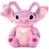 imageWeighted Disney Lilo and Stitch Angel Fuzzy Plush Pillow Buddy  25 lbs Super Soft Stuffed Pillow 15 inches