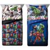 imageJay Franco Avengers Team and Blue Circle 10 Piece Full Bed Set Bundle
