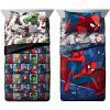 imageJay Franco Avengers Team and Spiderman Burst 10 Piece Full Bed Set Bundle