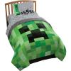 imageJay Franco Comics Avengers Good Guys 4 Piece Twin Bed Set Offical Marvel ProductGreen  Minecraft
