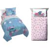 imageJay Franco Lilo and Stitch Paradise Dream 7 Piece Twin Bed Set and Sheet Set Bundle