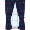 imageJay Franco Marvel Avengers Team 63quot inch Drapes 4 Piece Set  Beautiful Room Dcor ampamp Easy Set up  Window Curtains Include 2 Panels ampamp 2 Tiebacks Official Marvel ProductBlue  Spiderman