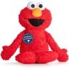 imageWeighted Sesame Street Elmo Fuzzy Plush Pillow Buddy  25 lbs Super Soft Stuffed Pillow  19 inches