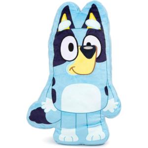 imageBluey Shaped Decorative Pillow  Kids Super Soft Throw Plush Pillow  Measures 17 Inches Official Bluey ProductBlue  Bluey