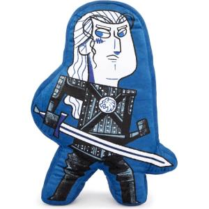 imageBluey Shaped Decorative Pillow  Kids Super Soft Throw Plush Pillow  Measures 17 Inches Official Bluey ProductBlue  the Witcher