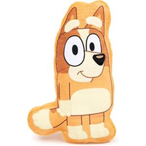 imageBluey Shaped Decorative Pillow  Kids Super Soft Throw Plush Pillow  Measures 17 Inches Official Bluey ProductBrown  Bingo