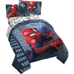 imageJay Franco Comics Avengers Good Guys 4 Piece Twin Bed Set Offical Marvel ProductMulti  Spiderman
