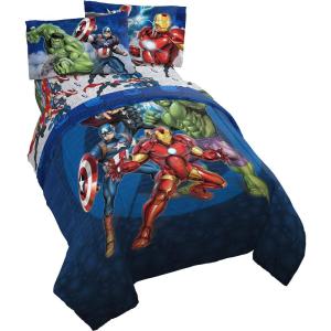 imageJay Franco Marvel Avengers Blue Circle Bed Set Twin