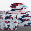 imageJay Franco Avengers Emblems and Spiderman Webtastic 14 Piece Full Bed Set Bundle