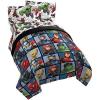 imageJay Franco Avengers Team and Blue Circle 8 Piece Twin Bed Set Bundle