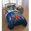 imageJay Franco Avengers Team and Blue Circle 8 Piece Twin Bed Set Bundle