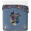 imageJay Franco Duvet Cover Set  3 Piece Comforter Cover and Sham Set Super Soft Cozy Kids Bedding Insert Not Included Grey  Teenage Mutant Ninja Turtles TwinBlue  Harry Potter