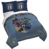 imageJay Franco Duvet Cover Set  3 Piece Comforter Cover and Sham Set Super Soft Cozy Kids Bedding Insert Not Included Grey  Teenage Mutant Ninja Turtles TwinBlue  Harry Potter