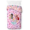imageJay Franco Duvet Cover Set  3 Piece Comforter Cover and Sham Set Super Soft Cozy Kids Bedding Insert Not Included Grey  Teenage Mutant Ninja Turtles TwinPink  Princess