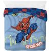 imageJay Franco Duvet Cover Set  3 Piece Comforter Cover and Sham Set Super Soft Cozy Kids Bedding Insert Not Included Grey  Teenage Mutant Ninja Turtles TwinBlue  Spiderman