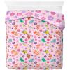 imageJay Franco Duvet Cover Set  3 Piece Comforter Cover and Sham Set Super Soft Cozy Kids Bedding Insert Not Included Grey  Teenage Mutant Ninja Turtles TwinPink  Princess