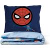 imageJay Franco Duvet Cover Set  3 Piece Comforter Cover and Sham Set Super Soft Cozy Kids Bedding Insert Not Included Grey  Teenage Mutant Ninja Turtles TwinBlue  Spiderman