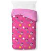 imageJay Franco Duvet Cover Set  3 Piece Comforter Cover and Sham Set Super Soft Cozy Kids Bedding Insert Not Included Grey  Teenage Mutant Ninja Turtles TwinPink  Minnie Mouse