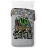 imageJay Franco Duvet Cover Set  3 Piece Comforter Cover and Sham Set Super Soft Cozy Kids Bedding Insert Not Included Grey  Teenage Mutant Ninja Turtles TwinGrey  Teenage Mutant Ninja Turtles