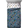 imageJay Franco Harry Potter Twin Sized Spellbound and Hogwarts is My Home Bed Set Bundle