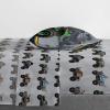 imageJay Franco Monster Jam MJ Life Twin Bed Set and Break Out Pop Up Hamper Bundle