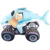 imageJay Franco Monster Jam Plush Stuffed Megalodon Pillow Buddy  Super Soft Polyester Microfiber 16 inches