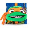 imageJay Franco Nickelodeon Teenage Mutant Ninja Turtles Mutant Mayhem Donatello Nogginz Set  40 x 50 Inch Blanket ampamp Plush Pillow Set Kids Super Soft 2 Piece SetOrange  Michaelangelo