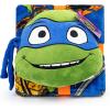 imageJay Franco Nickelodeon Teenage Mutant Ninja Turtles Mutant Mayhem Donatello Nogginz Set  40 x 50 Inch Blanket ampamp Plush Pillow Set Kids Super Soft 2 Piece SetBlue  Leonardo