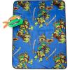 imageJay Franco Nickelodeon Teenage Mutant Ninja Turtles Mutant Mayhem Donatello Nogginz Set  40 x 50 Inch Blanket ampamp Plush Pillow Set Kids Super Soft 2 Piece SetOrange  Michaelangelo
