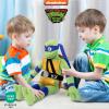 imageJay Franco Nickelodeon Teenage Mutant Ninja Turtles Raphael Plush Pillow Buddy  Super Soft Stuffed Character Pillow  Polyester Microfiber 26 InchesBlue  Leonardo