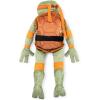 imageJay Franco Nickelodeon Teenage Mutant Ninja Turtles Raphael Plush Pillow Buddy  Super Soft Stuffed Character Pillow  Polyester Microfiber 26 InchesOrange  Michaelangelo