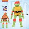 imageJay Franco Nickelodeon Teenage Mutant Ninja Turtles Raphael Plush Pillow Buddy  Super Soft Stuffed Character Pillow  Polyester Microfiber 26 InchesRed  Raphael