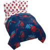 imageJay Franco Spiderman Crawl and Spidey Daze 8 Piece Twin Bed Set Bundle