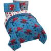 imageJay Franco Spiderman Spidey Faces and Avengers Team 8 Piece Twin Bed Set Bundle